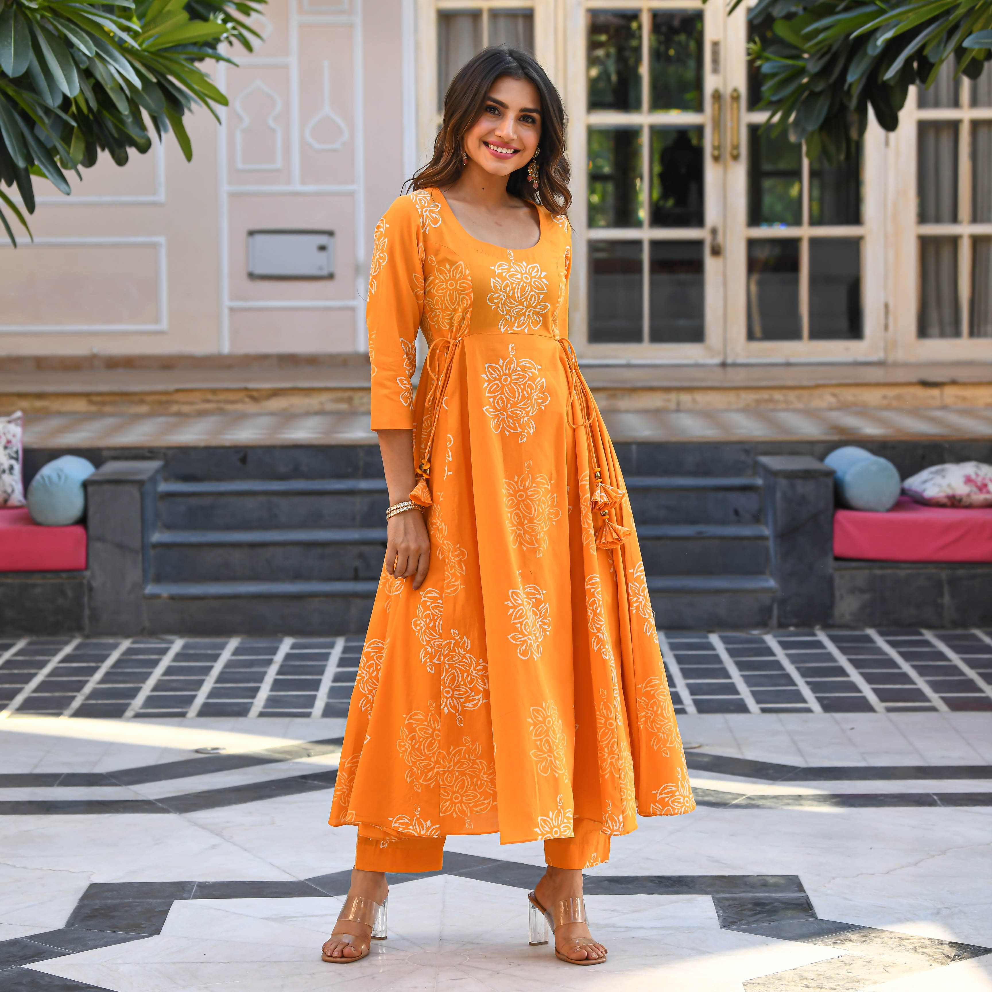 Orange Kurta - Buy Orange Kurta Online Starting at Just ₹122 | Meesho